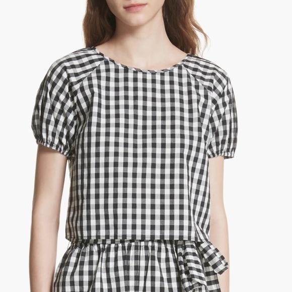 Joie Women's Cirila Gingham Blouse - Picture 1 of 12